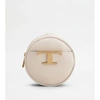Tod's T Timeless Coin Purse In Leather In Multi