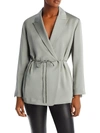 VINCE WOMENS BELTED DRAPE