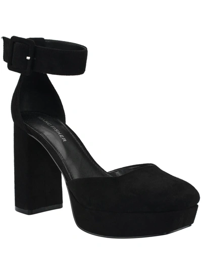 Marc Fisher Naina2 Womens Faux Suede Pumps In Black