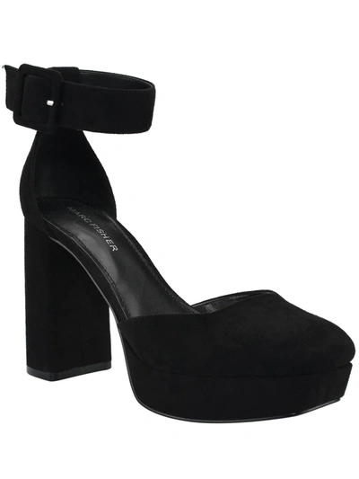 Marc Fisher Naina2 Womens Faux Suede Pumps In Red