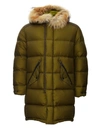 ADD QUILTED PARKA WITH FUR MEN'S COLLAR