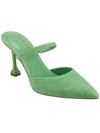 Marc Fisher Hadais Womens Pointed Toe Pumps In Green