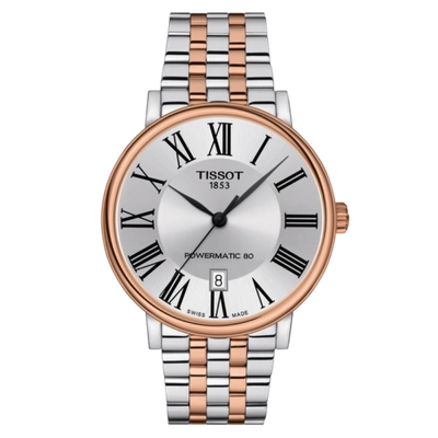 Pre-owned Tissot Men's T122.407.22.033.00 Carson 40mm Automatic Watch