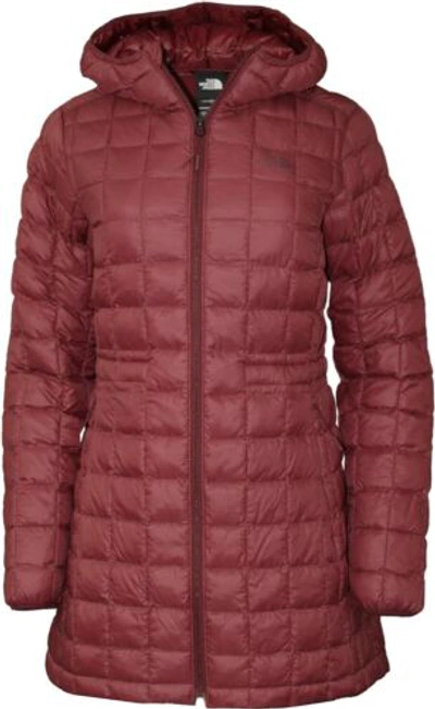 Pre-owned The North Face Women's Thermoball Eco Insulated Parka Hooded Jacket In Cordoval