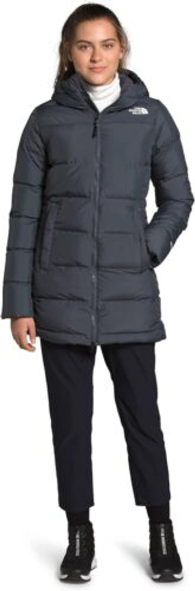 Pre-owned The North Face Women's Gotham Parka In Vanadis Grey