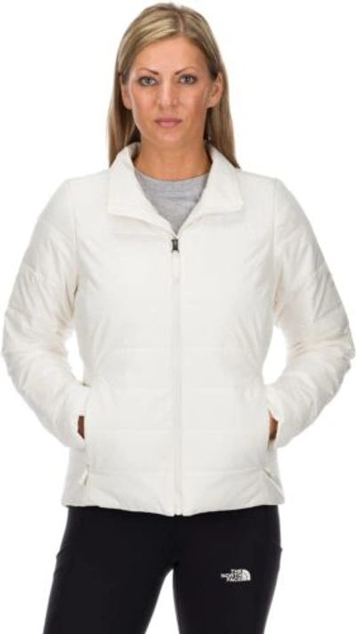 Pre-owned The North Face Women's Flare Insulated Jacket In Gardenia White