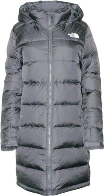 Pre-owned The North Face Women's Metro Iii Parka Down Winter Long Hooded Puffer Jacket In Vanadis Grey