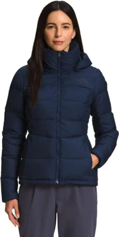 Pre-owned The North Face Women's Metropolis Insulated Jacket In Summit Navy