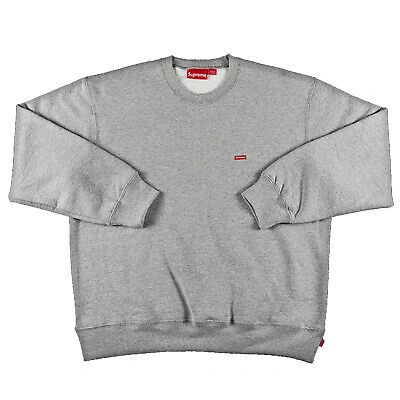 Pre-owned Supreme Small Box Crewneck Mens Style : Ss21sw50 In Gray