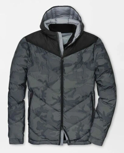 Pre-owned Peter Millar Après Ski Jacket In Iron Reflective Size Xl $348. In Iron (gray)