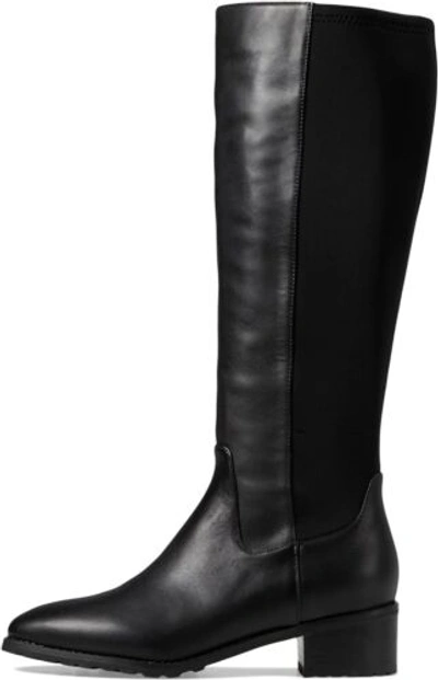Pre-owned Blondo Women's Starling Waterproof Fashion Boot In Black Leather