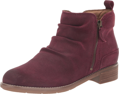 Pre-owned Earth Women's Nadya Ankle Boot In Red 600