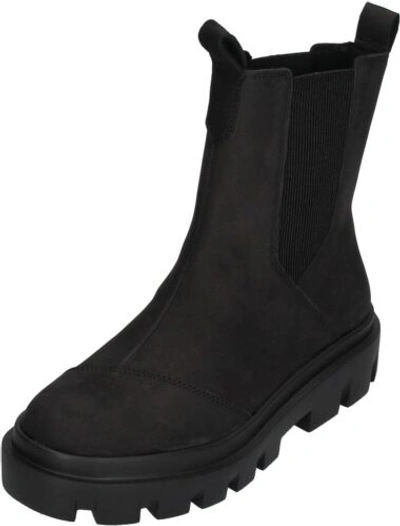 Pre-owned Toms Women's Rowan Chelsea Boot In Black