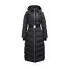 Moose Knuckles Cloud Long Parka Down Jacket In Noir