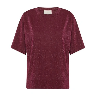 Momoní Iora T-shirt In Wine_red