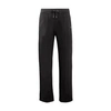 Moose Knuckles Malibu Logo Plaque Drawstring Pants In Noir