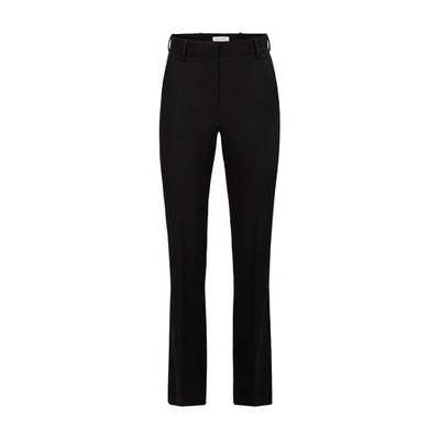 Nina Ricci Pressed-crease Tailored Trousers In Black