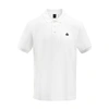 Moose Knuckles Polo In Pique. In White