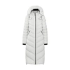 Moose Knuckles Cooper Lake Hooded Parka Coat In Gris_saule_neoshear_de_toscane