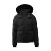 MOOSE KNUCKLES ONYX ROUND ISLAND PUFFER JACKET SHEARLING