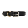 Givenchy Voyou Leather Belt In Black