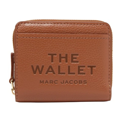 Marc Jacobs The Mini Compact Wallet In Brown