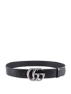 GUCCI PERFORATED LEATHER BELT