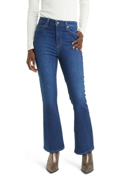 Paige Claudine High Waist Ankle Flare Jeans In Timeless