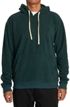 RVCA HEWITT OVERSIZE RIBBED PULLOVER HOODIE