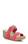 BOS. & CO. LARNIO PLATFORM WEDGE SANDAL