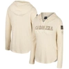Colosseum Cream South Carolina Gamecocks Oht Military Appreciation Casey Raglan Long Sleeve Hoodie T In Cream
