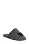 Barefoot Dreams Cozychic Ribbed Slippers In Carbon