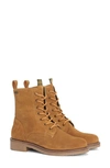 Barbour Alexandria Combat Boot In Camel