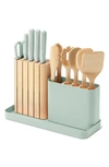 CARAWAY 14-PIECE KNIFE & UTENSILS PREP SET