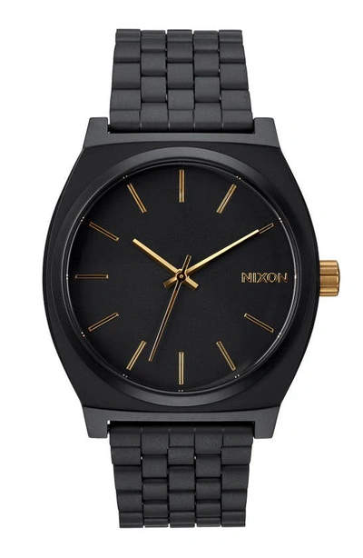 NIXON NIXON THE TIME TELLER BRACELET WATCH, 37MM
