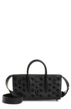 Christian Louboutin Paloma Loubinthesky East-west Top-handle Bag In Black/black