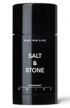 Salt & Stone Black Rose & Oud Extra-strength Aluminum-free Deodorant 2.6 oz