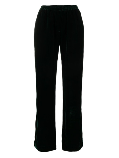 F.r.s For Restless Sleepers Elasticated Waist Pants In Dark Green