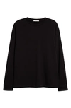 The Row Black Sherman Long Sleeve T-shirt