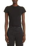 The Row Fedrino Cotton Top In Black