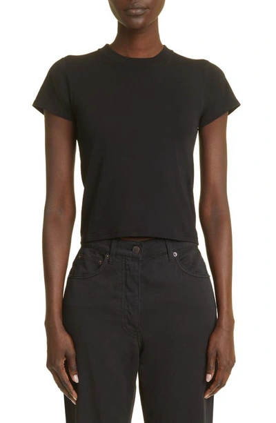 The Row Fedrino Cotton Top In Black