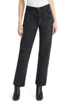 MOUSSY BANNING ANKLE STRAIGHT LEG JEANS