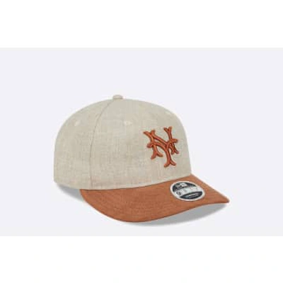 New Era 9fifty Two Tone Cap Ny Mets Brown
