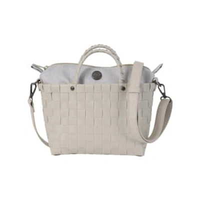 Handed By Pale Grey Dash Crossbody Bag With Zip