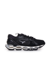 Mizuno Wave Prophecy Beta 2 Panelled Sneakers In Black