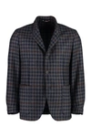 CANALI CANALI WOOL-CASHMERE BLEND TWO-BUTTON BLAZER