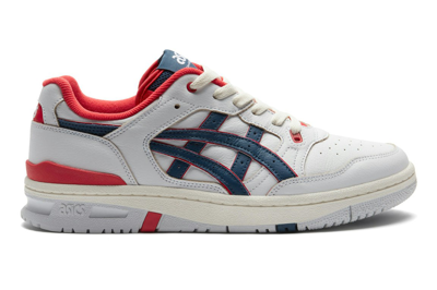 Pre-owned Asics Ex89 Comme Des Garcons Shirt White In White/navy/red