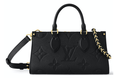 Pre-owned Louis Vuitton Onthego East West Black