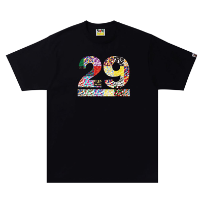 Pre-owned Bape 29th Anniversary Tee 'black'