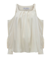 JW ANDERSON JW ANDERSON SATIN TWISTED BLOUSE